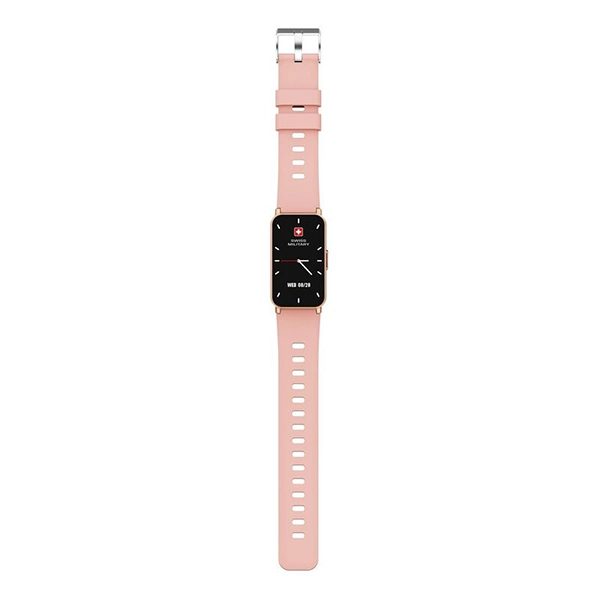 SM SMARTBAND COLOR DISPLAY HEART RATE MONITOR – PINK FRAME / PINK SILICONE STRAP - Image 6