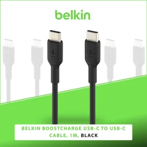 BELKIN BOOSTCHARGE USB-C TO USB-C CABLE, 1M, BLACK