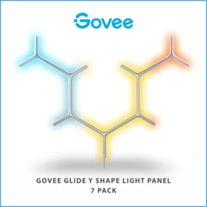 GOVEE GLIDE Y SHAPE LIGHT PANEL 7 PACK RGBIC