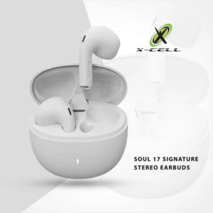 XCELL SOUL17 SIGNATURE TWS BLUETOOTH EARBUDS WHITE