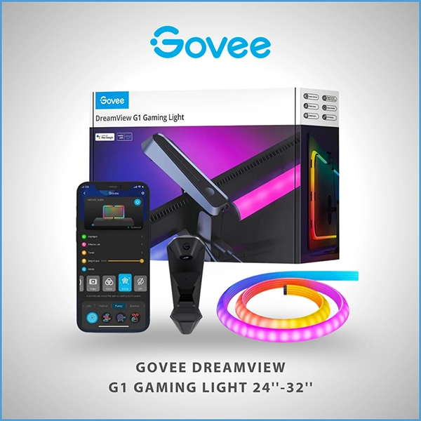 GOVEE DREAMVIEW G1 GAMING LIGHT 24-32 INCH RGBIC