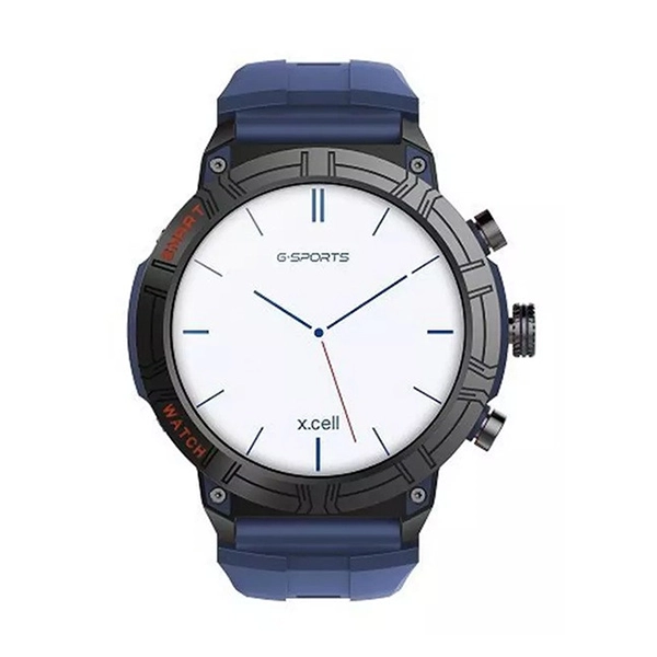 XCELL G-SPORTS SMARTWATCH BLUE FRAME BLUE STRAP - Image 2