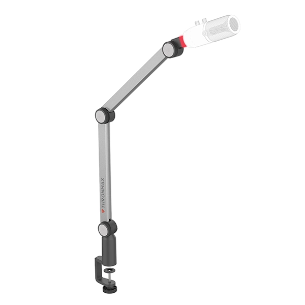 THRONMAX S1 CASTER CLAMP-ON BOOM STAND WITH USB CABLE BLACK - Image 2