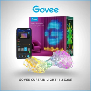 GOVEE RGBIC CURTAIN LIGHT 1.5X2M SMART LED
