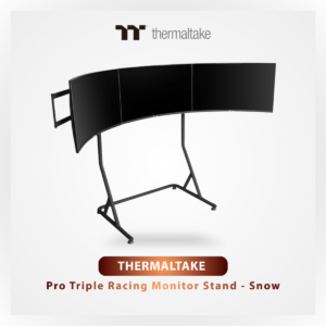 THERMALTAKE PRO TRIPLE RACING MONITOR STAND – BLACK