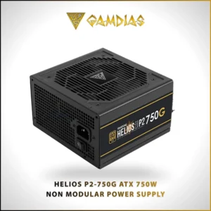GAMDIAS HELIOS P2-750G ATX 750W NON-MODULAR POWER SUPPLY