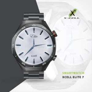XCELL ELITE 7 SMARTWATCH GUN FRAME BLACK METAL STRAP