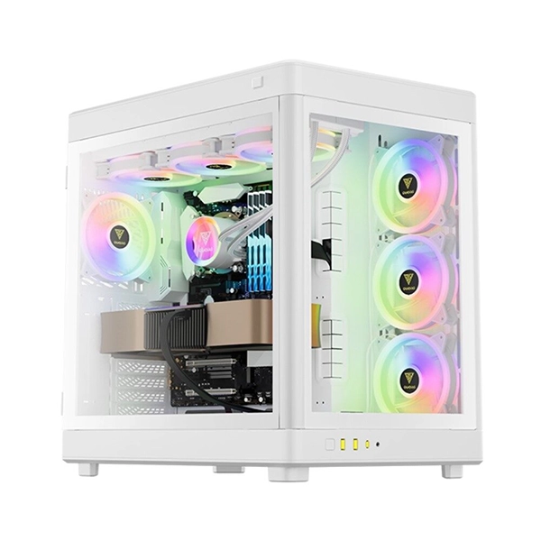 GAMDIAS NESO P1 FULL-TOWER TEMPERED GLASS ATX CASE WHITE - Image 2