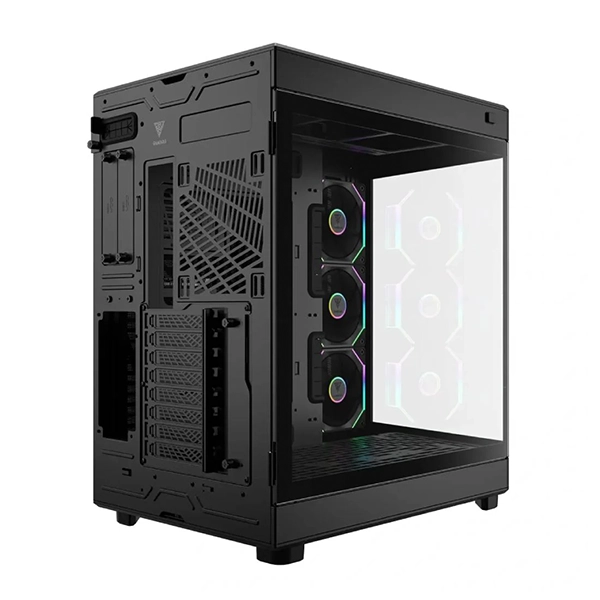 GAMDIAS NESO P1 PRO FULL-TOWER TEMPERED GLASS CASE BLACK - Image 4