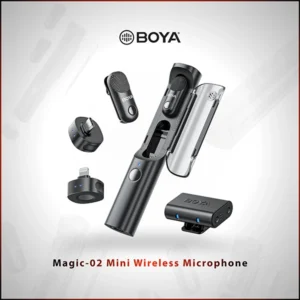BOYA MAGIC-02 MINI WIRELESS MICROPHONE - BLACK