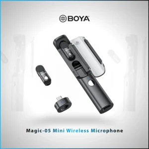 BOYA MAGIC-05 MINI WIRELESS MICROPHONE - BLACK