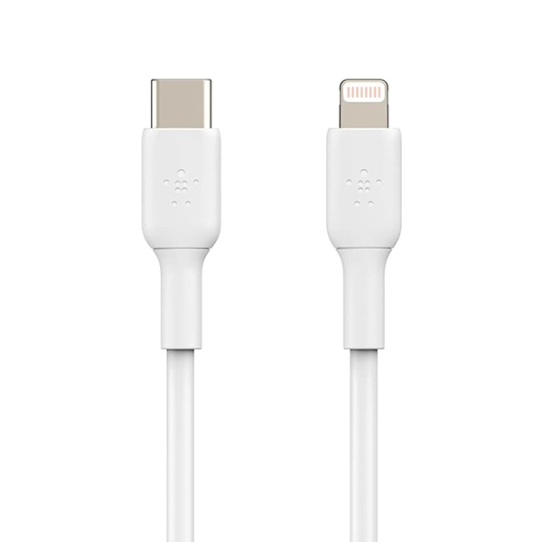 BELKIN BOOSTCHARGE USB-C TO LIGHTNING CABLE, 1M, WHITE - Image 4
