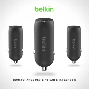 BELKIN BOOSTCHARGE USB-C PD CAR CHARGER 30W