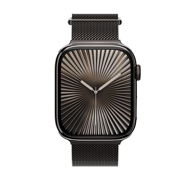 MAGEASY MILANESE WATCH LOOP FOR APPLE WATCH S4–S10 40/41/42MM – NATURAL - Image 4