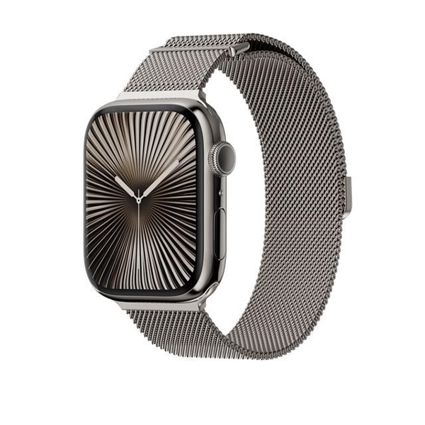 MAGEASY MILANESE WATCH LOOP FOR APPLE WATCH S4–S10 44/45/46/49MM – SLATE - Image 3