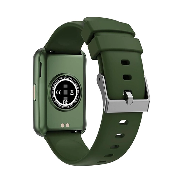 SWISS MILITARY RHINE2 SMART BAND – GREEN FRAME WITH GREEN SILICON STRAP - Image 4