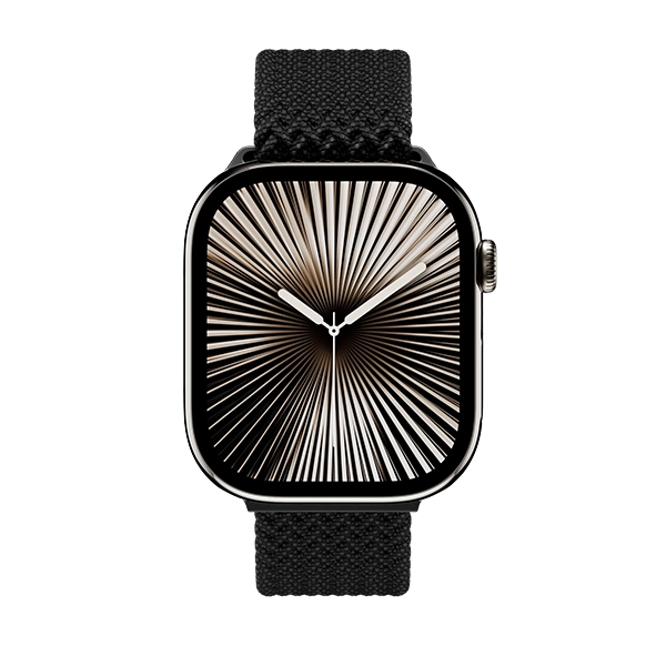 MAGEASY BRAIDED NYLON MAGNETIC APPLE WATCH LOOP FOR APPLE WATCH 44/45/46/49MM – GRAPHITE GRAY - Image 4