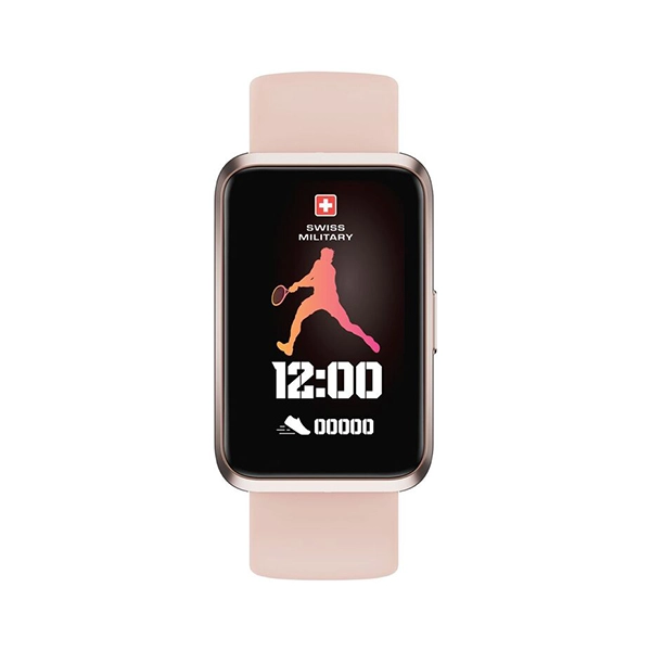 SWISS MILITARY RHINE2 SMART BAND – PINK FRAME WITH PINK SILICON STRAP - Image 5