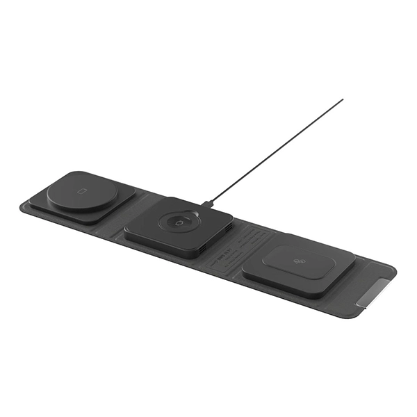 SWITCHEASY TRIOCHARGE PORTABLE 3 IN 1 CHARGER COMPATIBLE WITH MAGSAFE – BLACK - Image 2