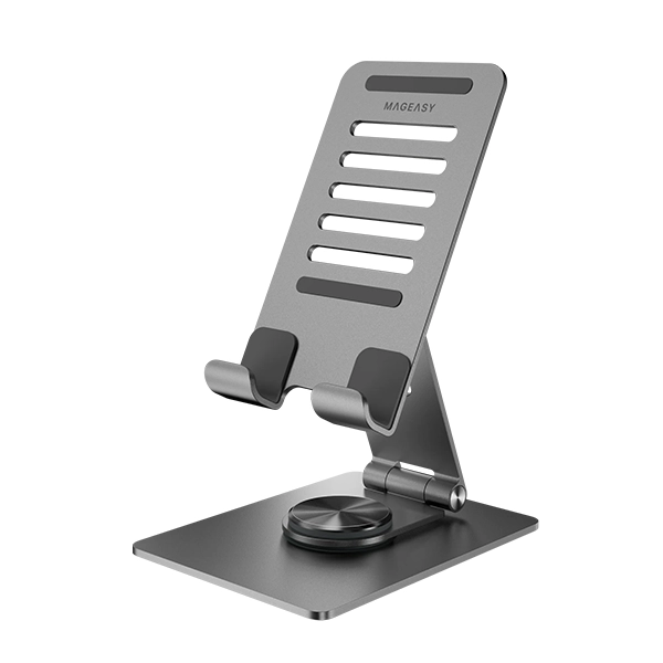 MAGEASY STAND 360 ROTATING IPAD/IPHONE STAND-SPACE GREY - Image 3