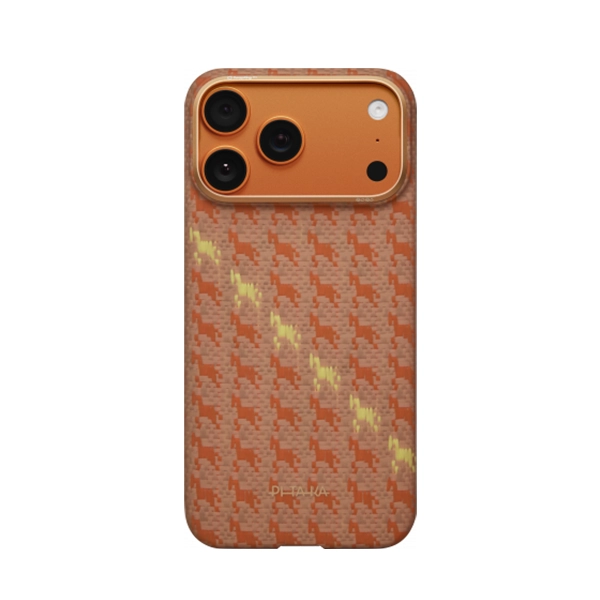 PITAKA ULTRA-SLIM CASE FOR IPHONE 17 PRO - AMBER - Image 5