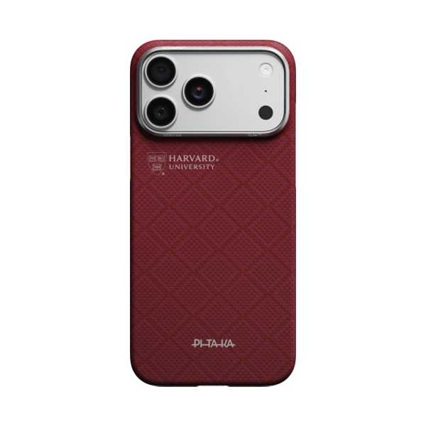 PITAKA ULTRA-SLIM CASE FOR IPHONE 17 PRO - HARVARD CRIMSON - Image 3