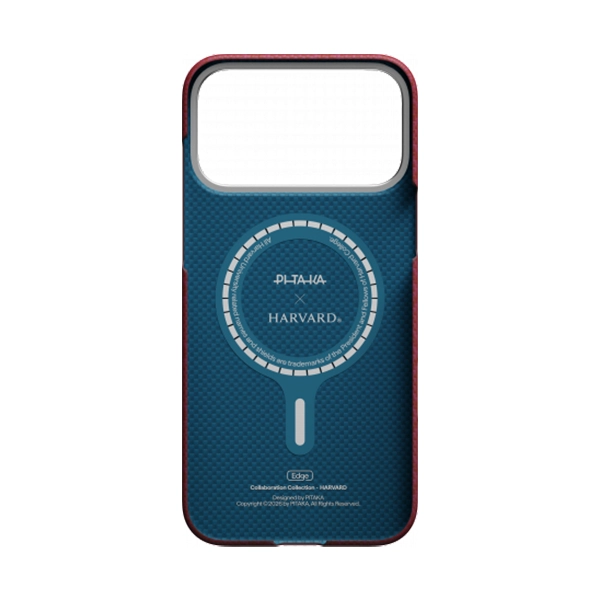 PITAKA ULTRA-SLIM CASE FOR IPHONE 17 PRO - HARVARD CRIMSON - Image 4
