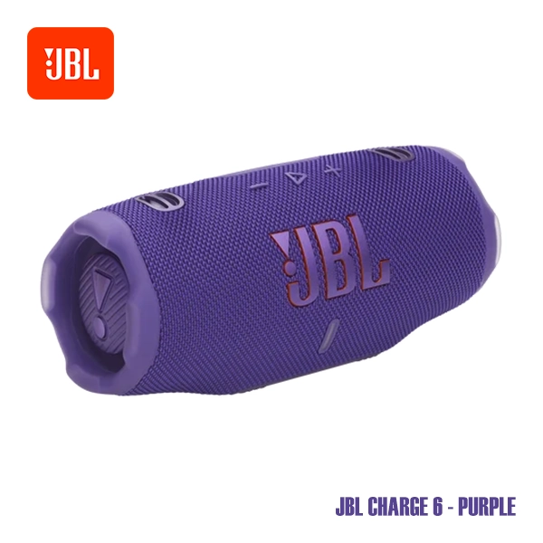 JBL CHARGE 6 PORTABLE BLUETOOTH SPEAKER - PURPLE
