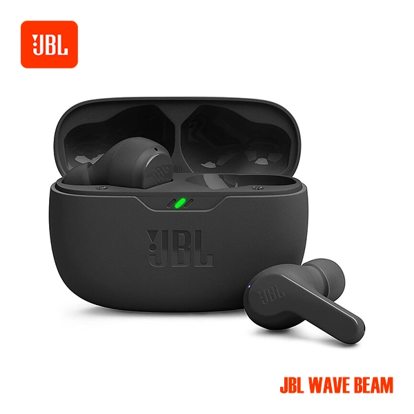 JBL WAVE BEAM TRUE WIRELESS EARBUDS - BLACK