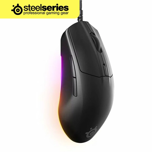 STEELSERIES RIVAL 3 GEN 2 WIRED GAMING MOUSE - BLACK - Image 2
