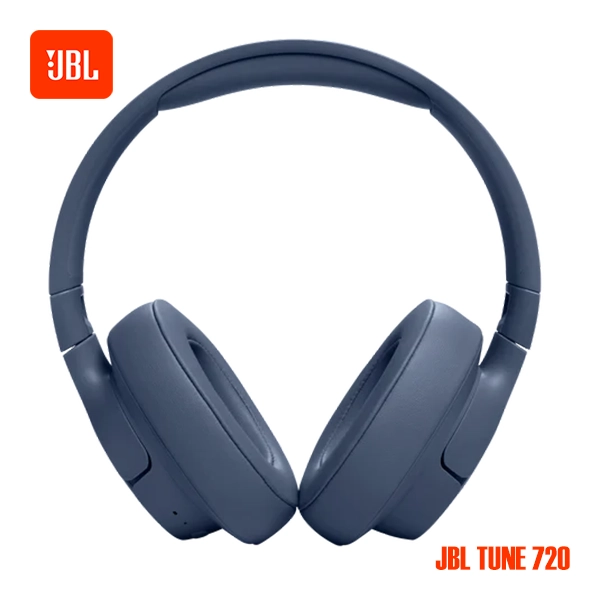 JBL TUNE 720BT WIRELESS OVER-EAR HEADPHONES - BLUE - Image 2