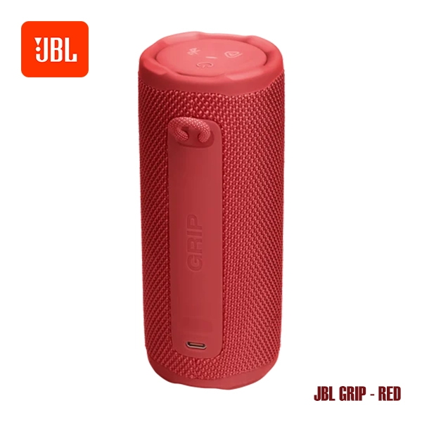 JBL GRIP PORTABLE BLUETOOTH SPEAKER - RED - Image 2