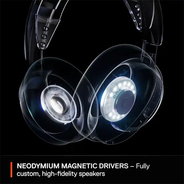 STEELSERIES ARCTIS NOVA 3P WIRELESS GAMING HEADSET - BLACK - Image 3