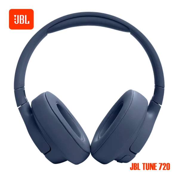 JBL TUNE 720BT WIRELESS OVER-EAR HEADPHONES - BLUE - Image 3
