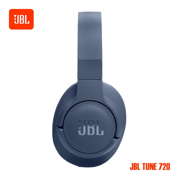 JBL TUNE 720BT WIRELESS OVER-EAR HEADPHONES - BLUE - Image 4
