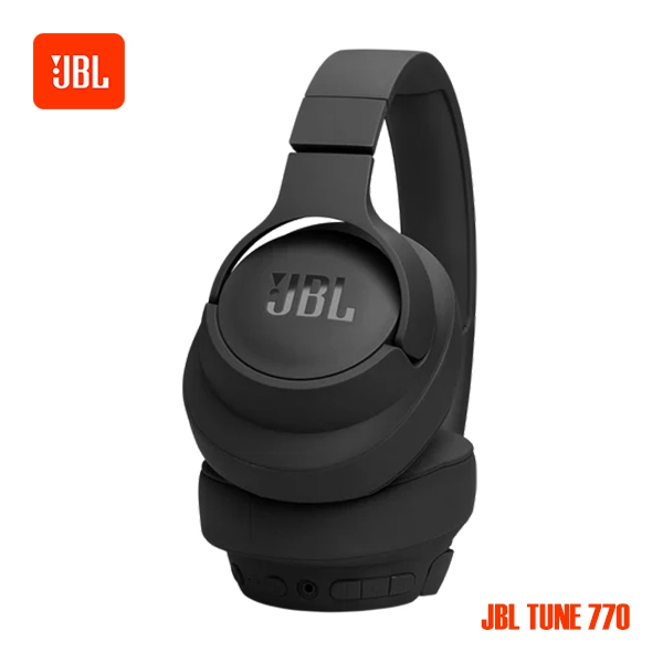 JBL TUNE 770NC WIRELESS OVER-EAR NOISE CANCELLING HEADPHONES - BLACK - Image 4