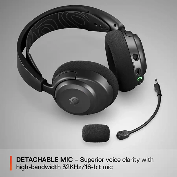 STEELSERIES ARCTIS NOVA 3P WIRELESS GAMING HEADSET - BLACK - Image 5
