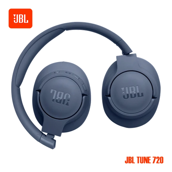 JBL TUNE 720BT WIRELESS OVER-EAR HEADPHONES - BLUE - Image 5
