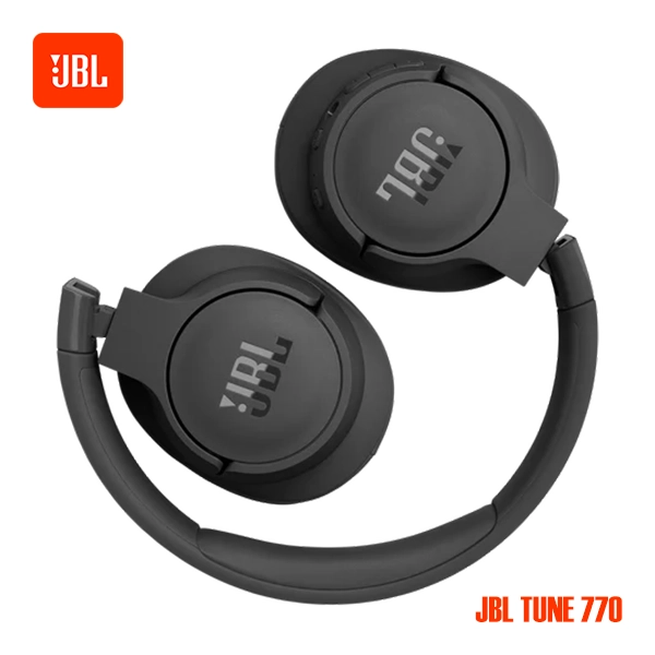 JBL TUNE 770NC WIRELESS OVER-EAR NOISE CANCELLING HEADPHONES - BLACK - Image 5