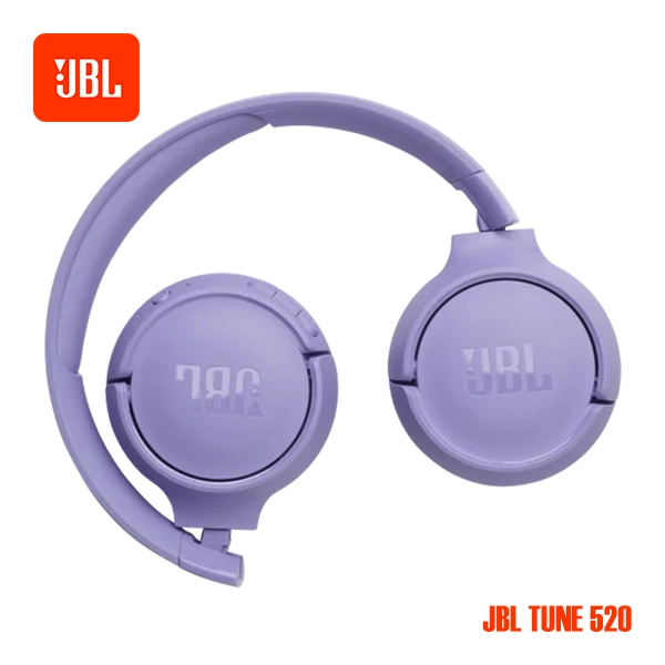 JBL TUNE 520BT WIRELESS ON-EAR HEADPHONES - PURPLE - Image 6