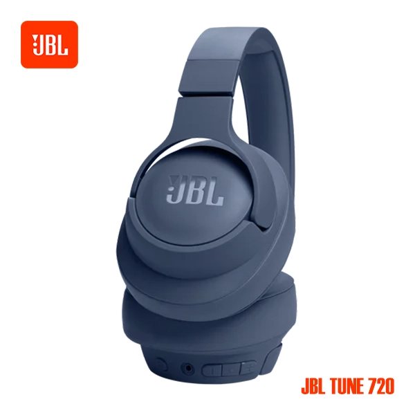 JBL TUNE 720BT WIRELESS OVER-EAR HEADPHONES - BLUE - Image 6