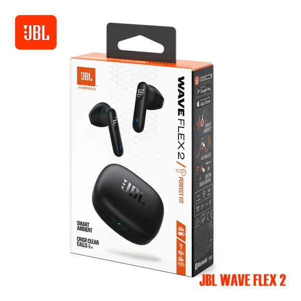 JBL WAVE FLEX 2 TRUE WIRELESS EARBUDS - BLACK - Image 7