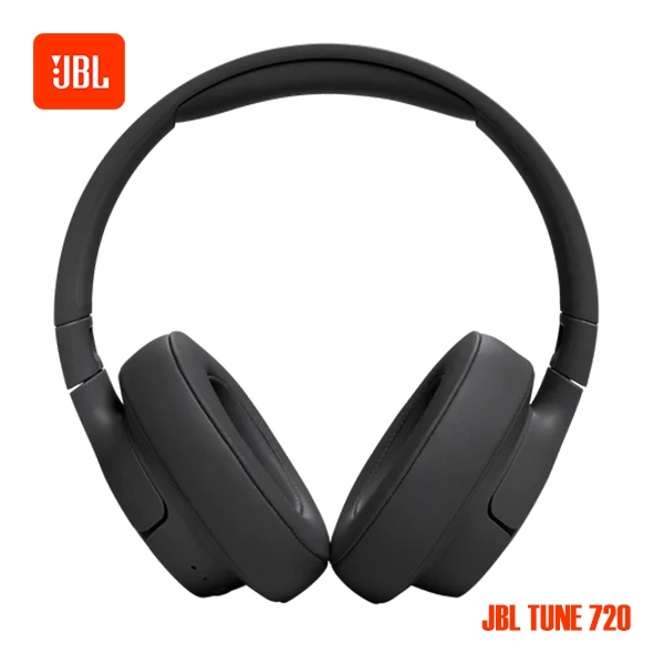 JBL TUNE 720BT WIRELESS OVER-EAR HEADPHONES - BLACK - Image 2