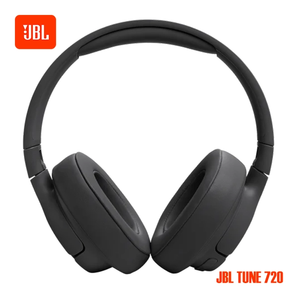 JBL TUNE 720BT WIRELESS OVER-EAR HEADPHONES - BLACK - Image 3