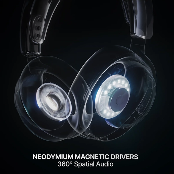 STEELSERIES ARCTIS NOVA 7 WIRELESS GEN 2 GAMING HEADSET - BLACK - Image 3