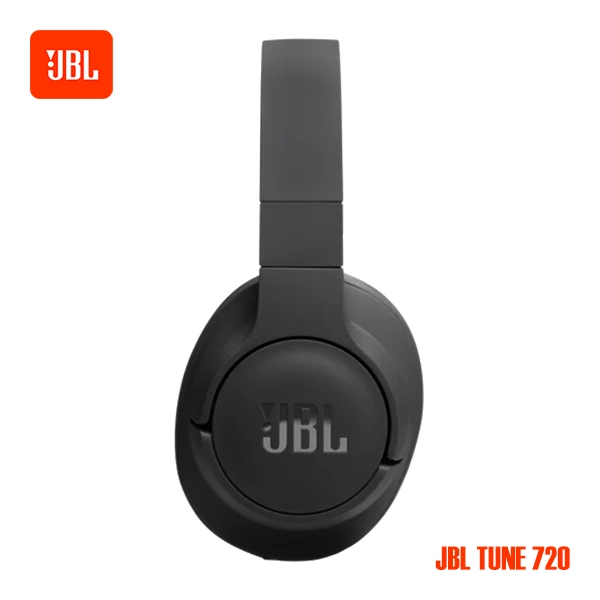 JBL TUNE 720BT WIRELESS OVER-EAR HEADPHONES - BLACK - Image 4