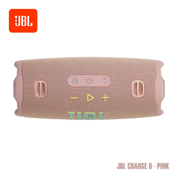 JBL CHARGE 6 PORTABLE BLUETOOTH SPEAKER - PINK - Image 5