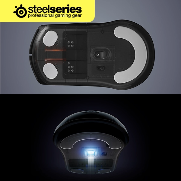 STEELSERIES RIVAL 3 WIRELESS GEN 2 GAMING MOUSE - BLACK - Image 5