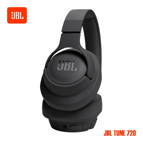 JBL TUNE 720BT WIRELESS OVER-EAR HEADPHONES - BLACK - Image 6