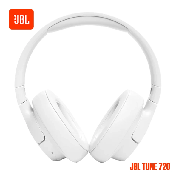 JBL TUNE 720BT WIRELESS OVER-EAR HEADPHONES - WHITE - Image 2